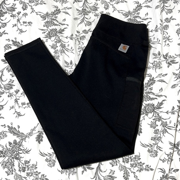 Carhartt | Woman’s Force Fitted Black Leggings | size 2 - Picture 3 of 12